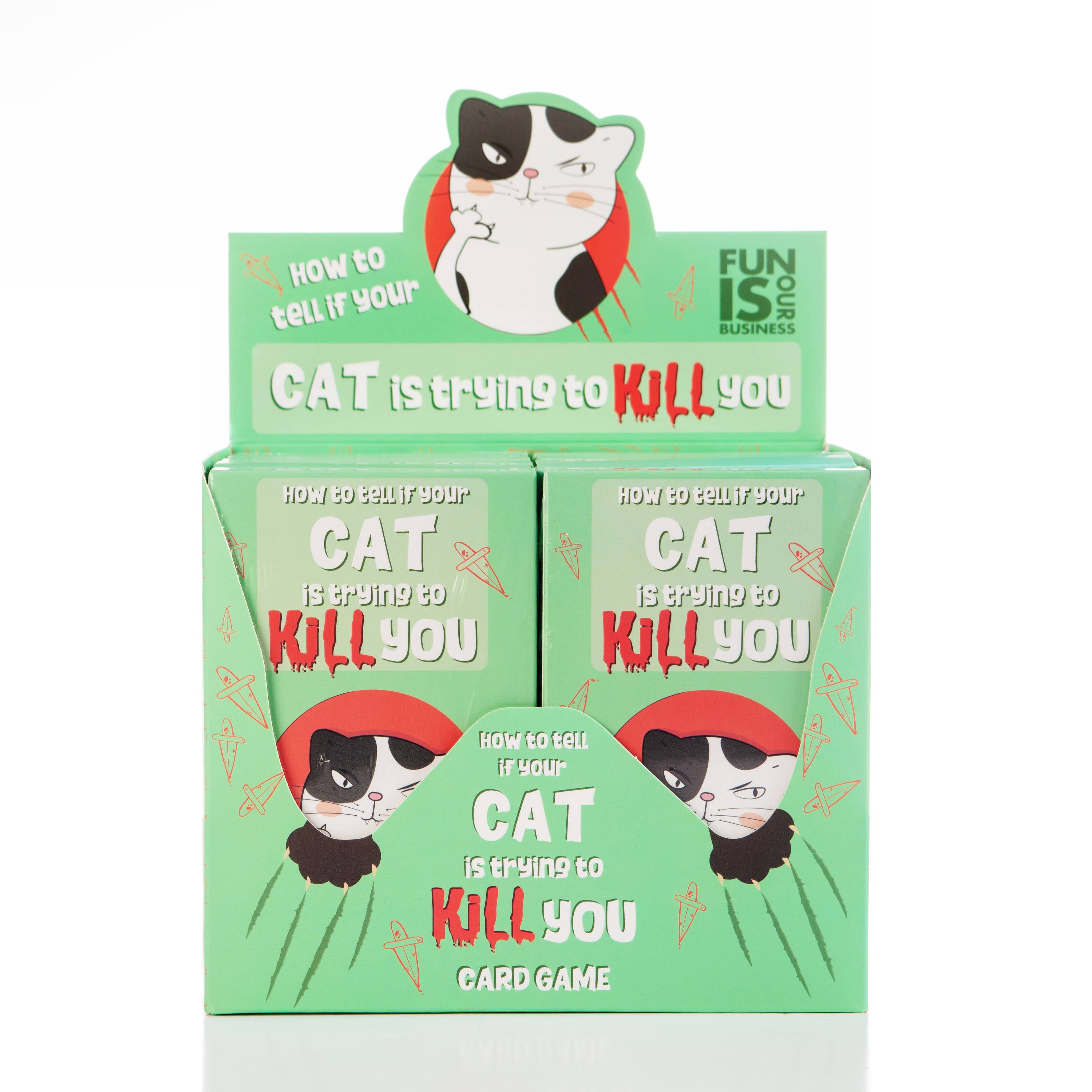 Boxer Gifts - Wholesale Card Game - Is Your Cat Trying to Kill You Card Game - Cat Themed Gifts7
