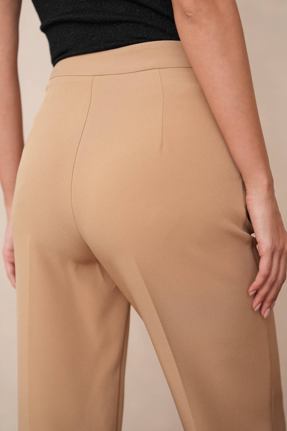 Attentif Paris - Wholesale Pants - Women's - [Signature] Long straight-cut pants34