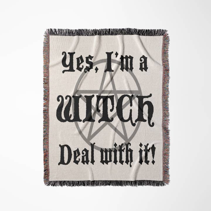 3dRose, Sì, sono una strega, fattene una ragione, Coperta per la vendita all'ingrosso da parte di 3dRose
