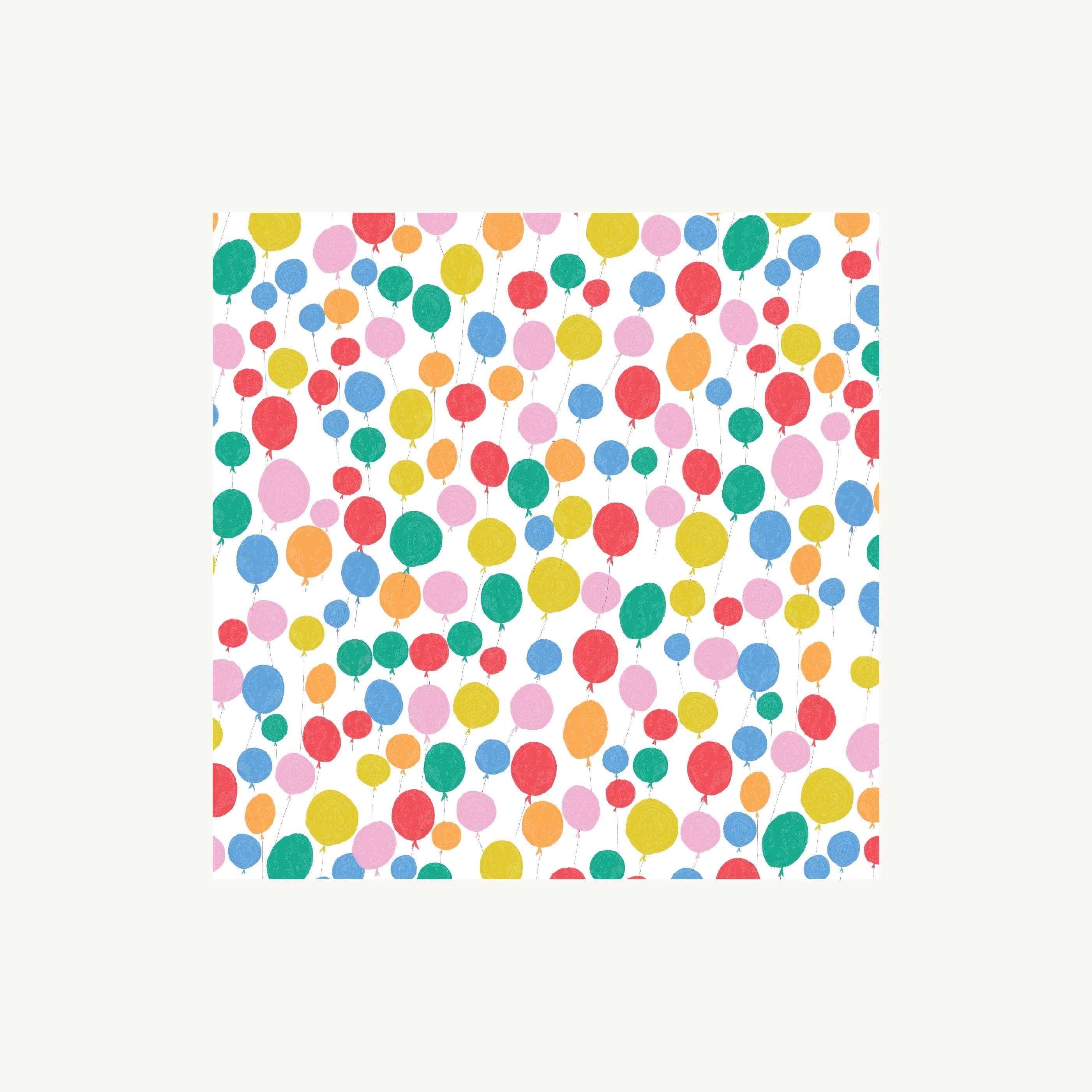 Mr. Boddington's Studio - Wholesale Wrapping Paper Roll - Balloons Gift Wrap