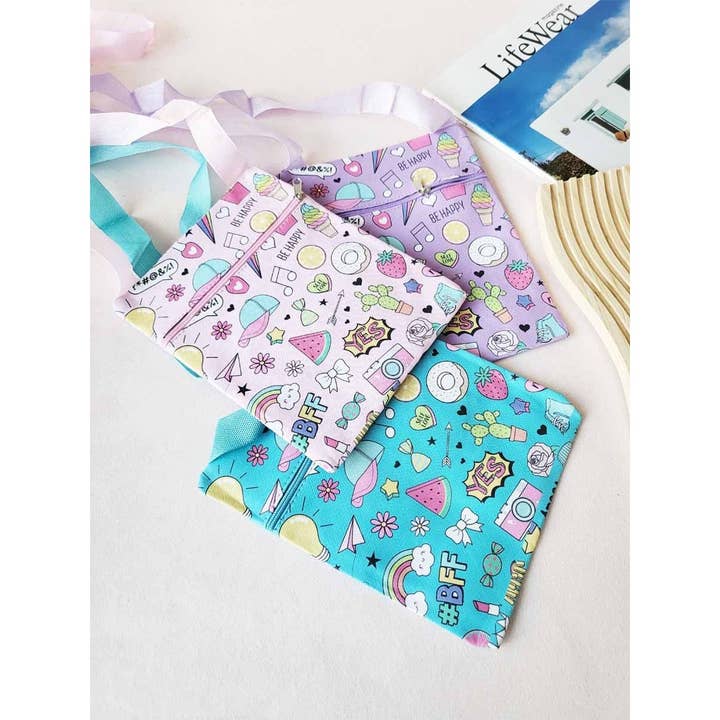 Mini sac messager à thème estival pour enfant pour la vente par Funteze