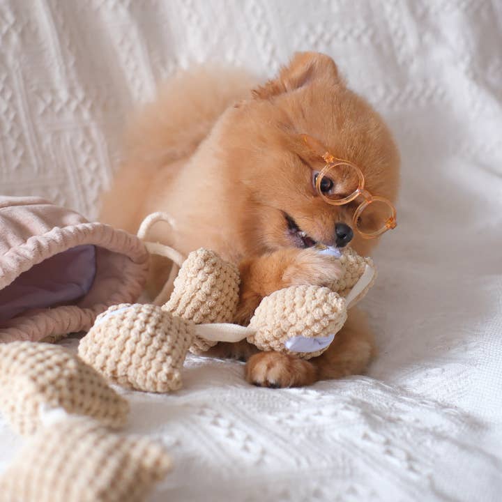 Pups & Bubs - Wholesale Pet Squeaky Toy - Dog - Popcorn Nosework Enrichment Toy | Snuffle | Squeaker6