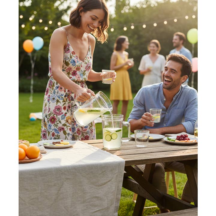 Kadra Kitchenware - Venta al por mayor Jarras - Jarra doble de vidrio de doble pared Simax Exclusive de 1 litro2