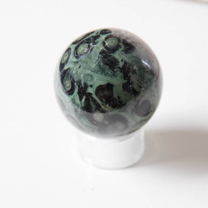 Tiny Rituals - Wholesale Spiritual Stone/Crystal - Kambaba Jasper Sphere - AAA Premium Quality68