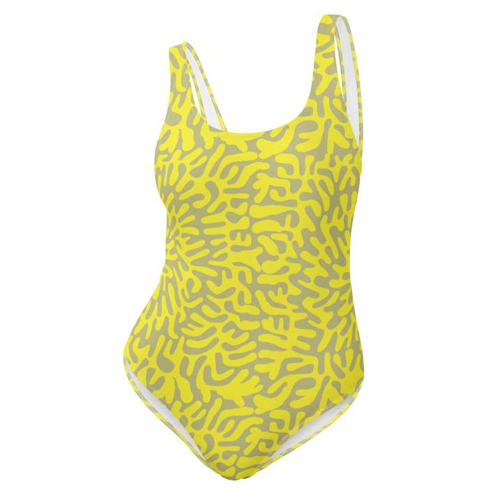 Wobbly One-Piece Swimsuit for wholesale by Palet Theory