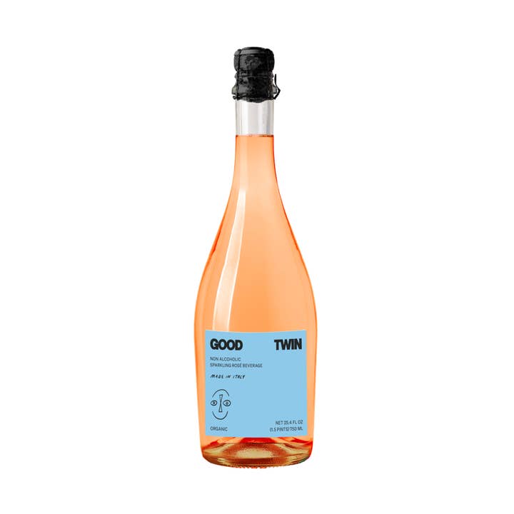 Good Twin - Wholesale Non-Alcoholic Wine - Good Twin Non Alc Organic Sparkling Rosé0