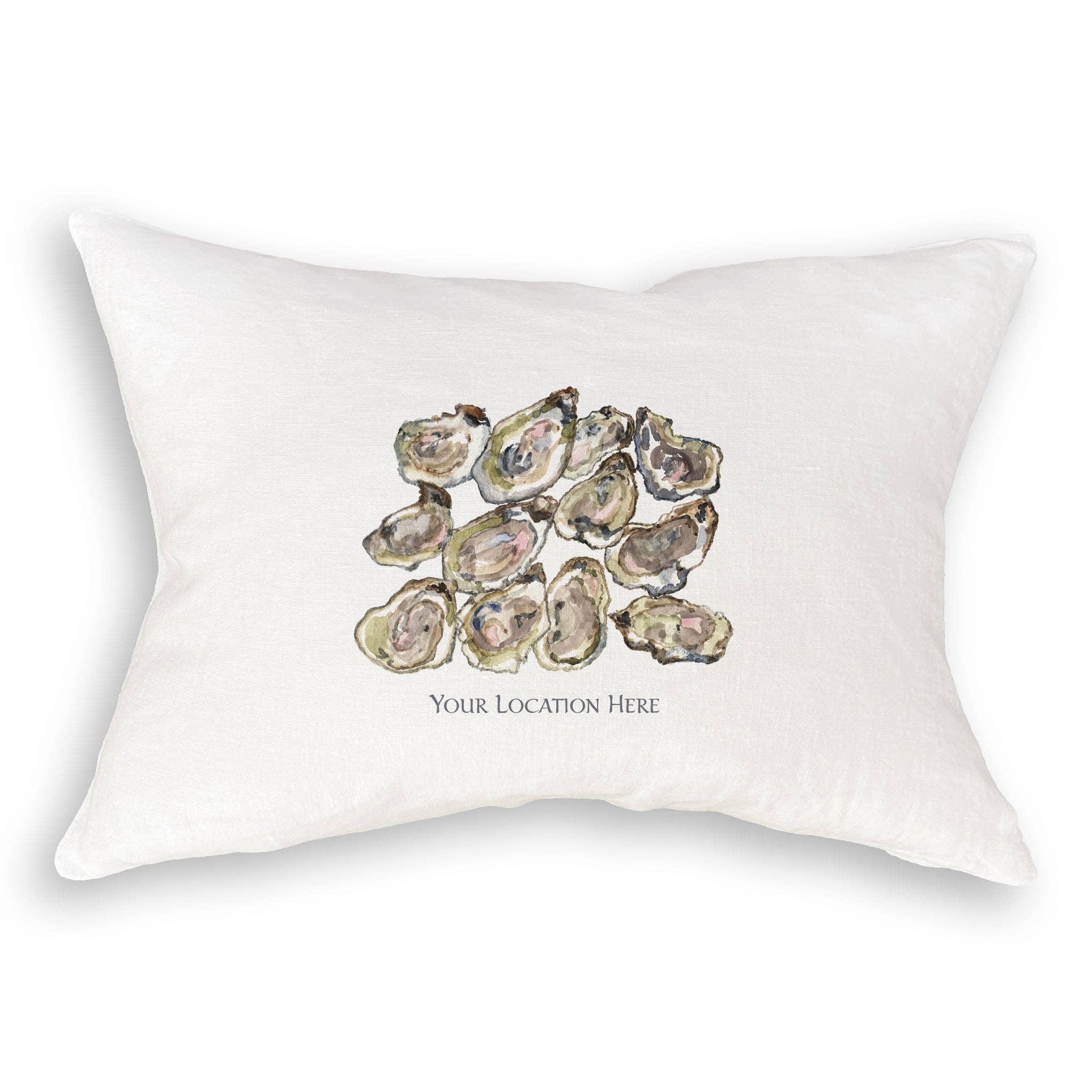 French Graffiti - Wholesale Tea Towel - A Dozen Oysters with Location9