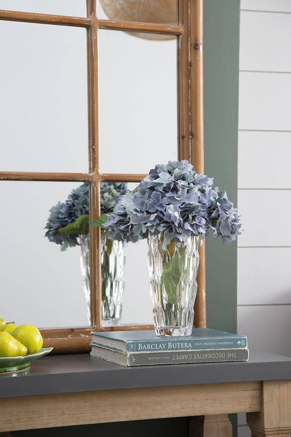 A&B Home Group Inc. - Wholesale Artificial Flowers - Almost Real 14" Hydrangea - Multi-Blue5