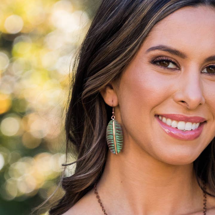 Anju Jewelry - Wholesale Jewelry Set - Copper Patina Bracelet and Earring Prepack with Display16