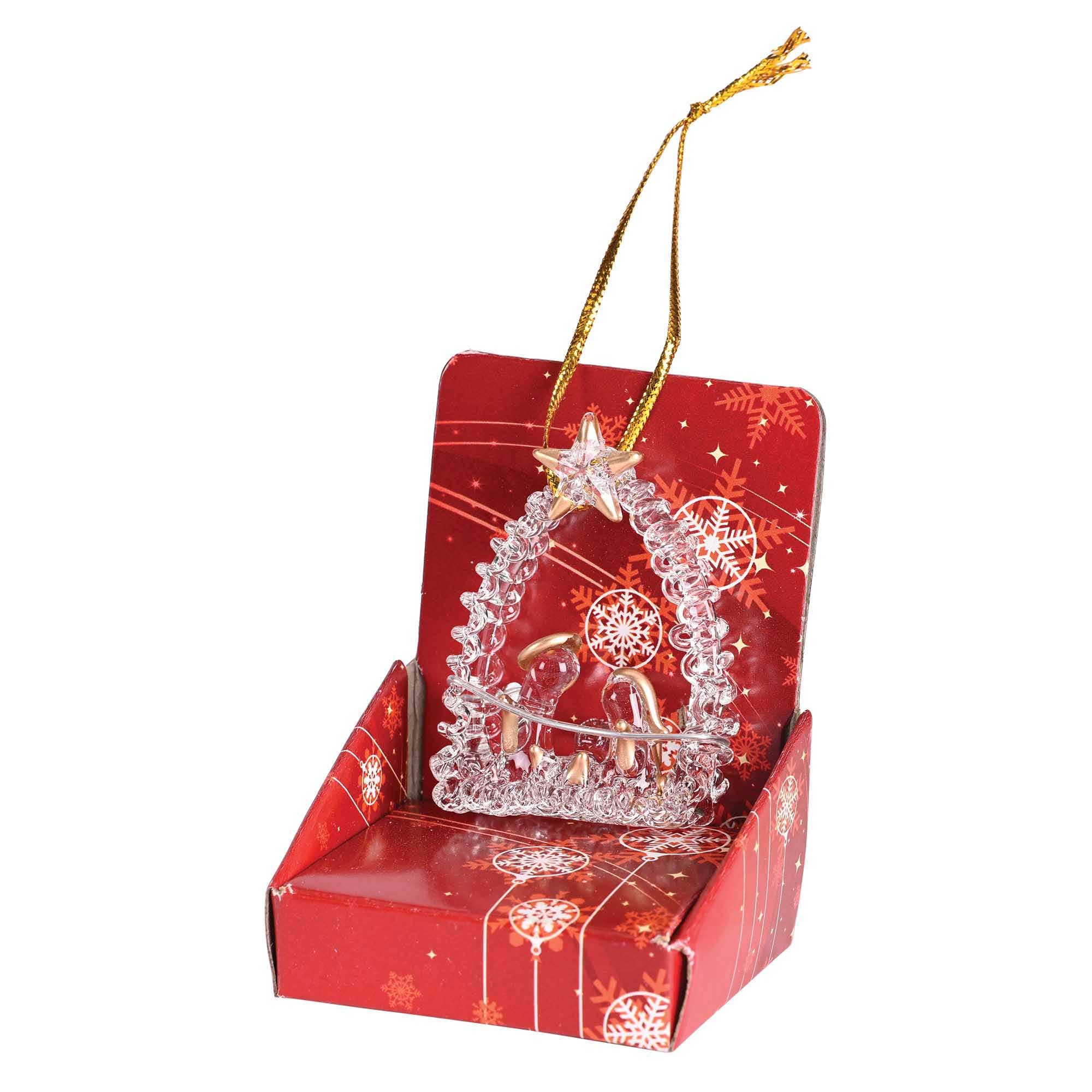 Dicksons - Wholesale Ornament Set - Ornament Holy Family And Angel Assorted4