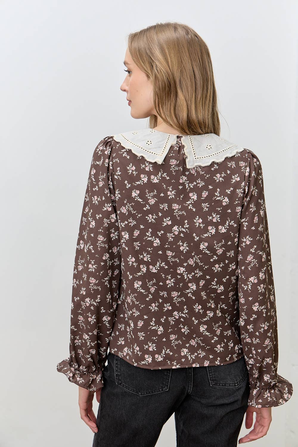 Polagram by Wellmade USA - Vente Chemisier – femme - TOP IMPRIMÉ FLORAL6