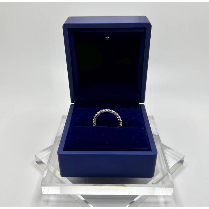 Elegant Jewels LLC - Wholesale Multi-Stone Ring - 1 CT 14KT White Gold Lab Grown Diamond Eternity Ring
9