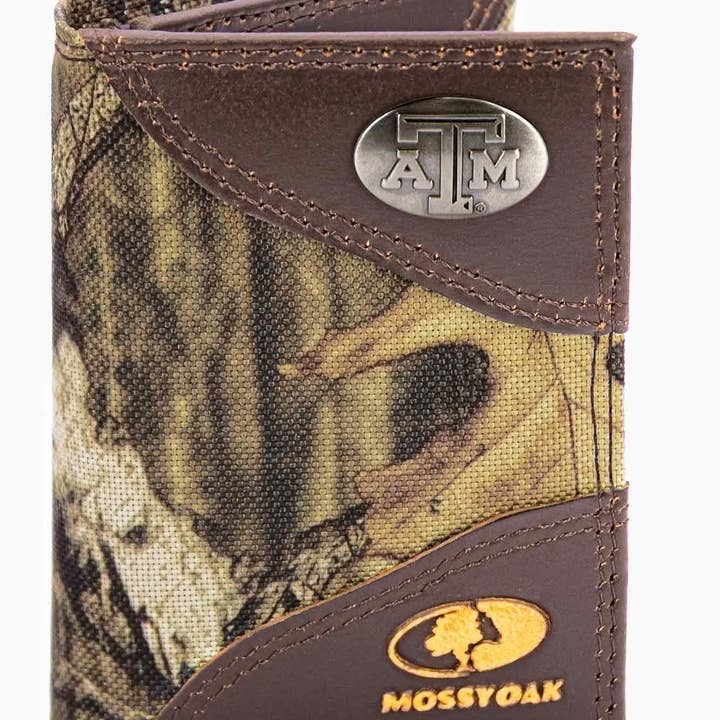 Zep-Pro - Wholesale Wallet - Men's - Texas A&M Aggies Mossy Oak Wallets.