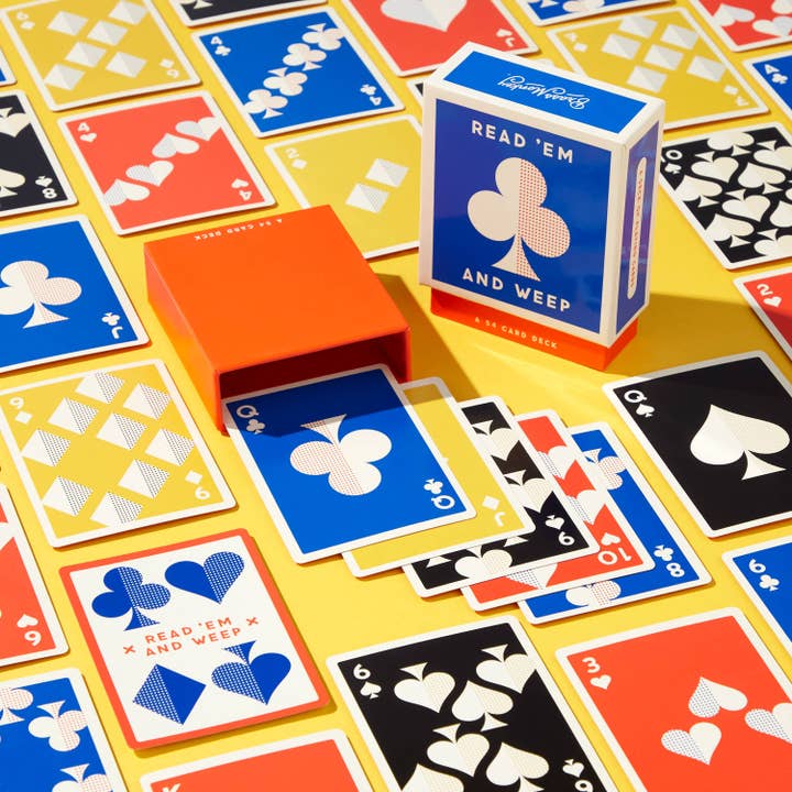 Chronicle Books - Wholesale Playing Cards - Brass Monkey Read Em and Weep Playing Card Set