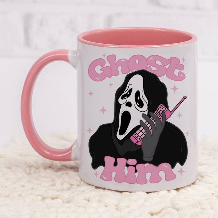Ghost Him Ghostface Coffee Mug for wholesale by PJ AND CO