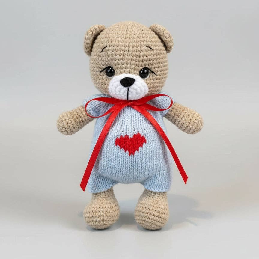Joy Gift London - Wholesale Stuffed/Plush Toy - Kids & Baby - Custom Outfit for Joy Bear – Handmade Crochet Clothes for Teddy Bear5