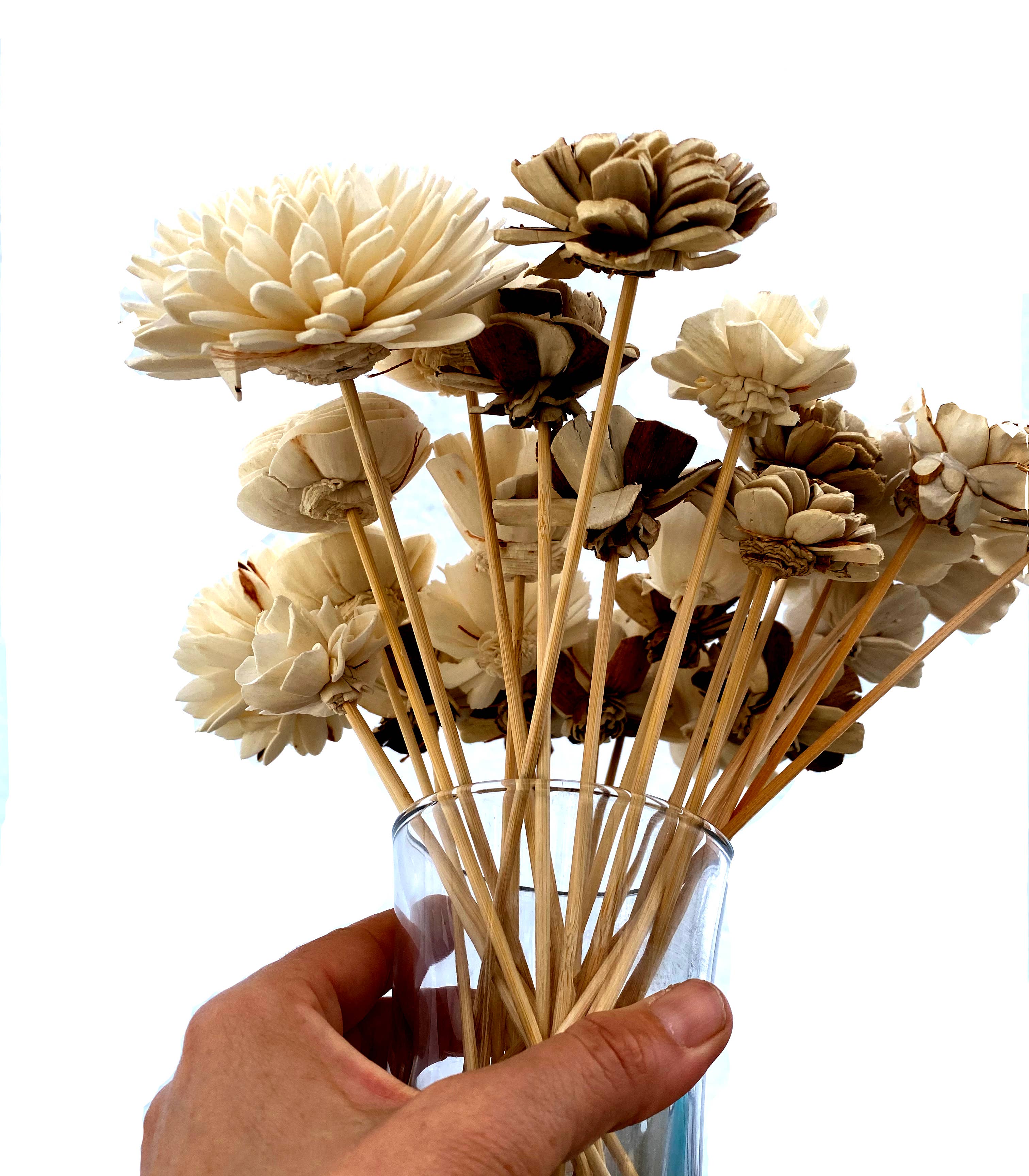 Pepper Street Studio - Wholesale Reed Diffuser - Wood Flower Diffuser Reed2