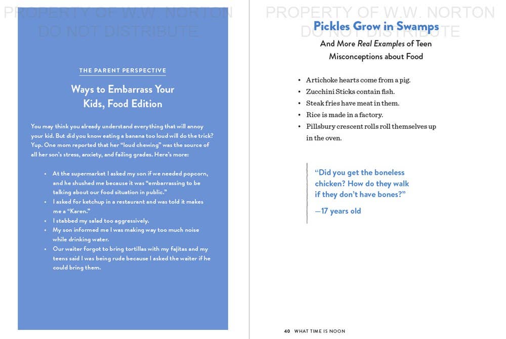 W. W. Norton - Wholesale Humor - What Time Is Noon?: Hilarious Texts, Ridiculous Feedback4