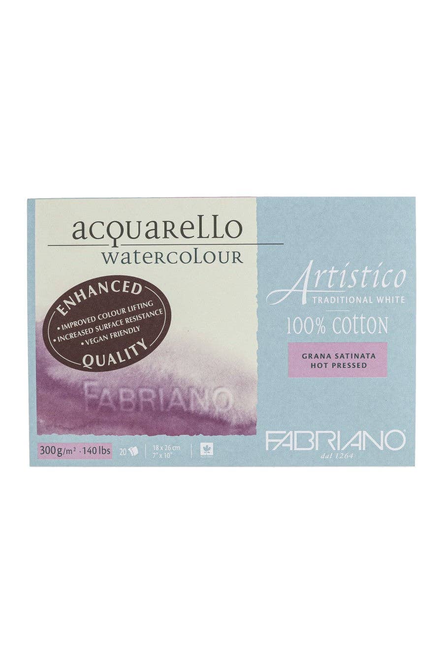 Chartpak, Inc. - Wholesale Sketchbook/Sketchpad - Fabriano Artistico Traditional White Watercolor Block38