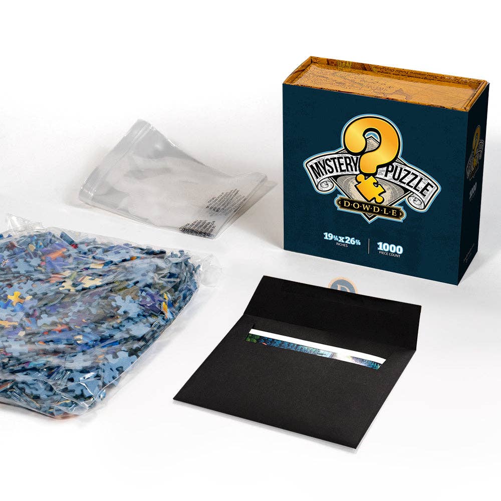 Boardwalk Puzzle Company - Wholesale Puzzle - Adult - Mystery Puzzle - 1000 Piece1