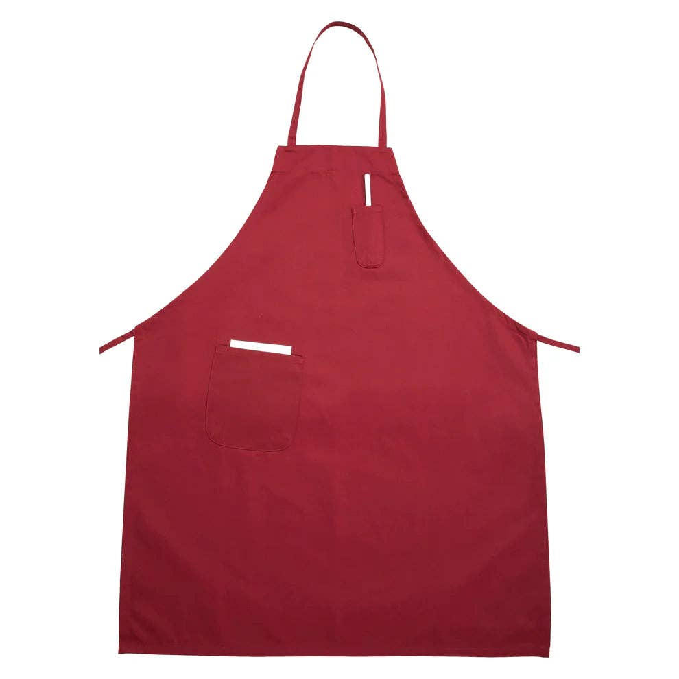 EcoQuality - Wholesale Apron - BA-PBG to BA-PWH - SignatureChef™ Full Bib Apron w/ Pocket – Assorted Colors5