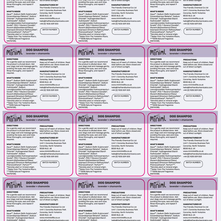 Miniml – wholesale Craft supplies – Miniml Safety Label Sheet - 12 x Labels (MIN217)17