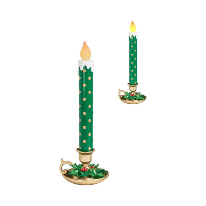 20in groene LED-kandelaar voor wholesale door December Diamonds