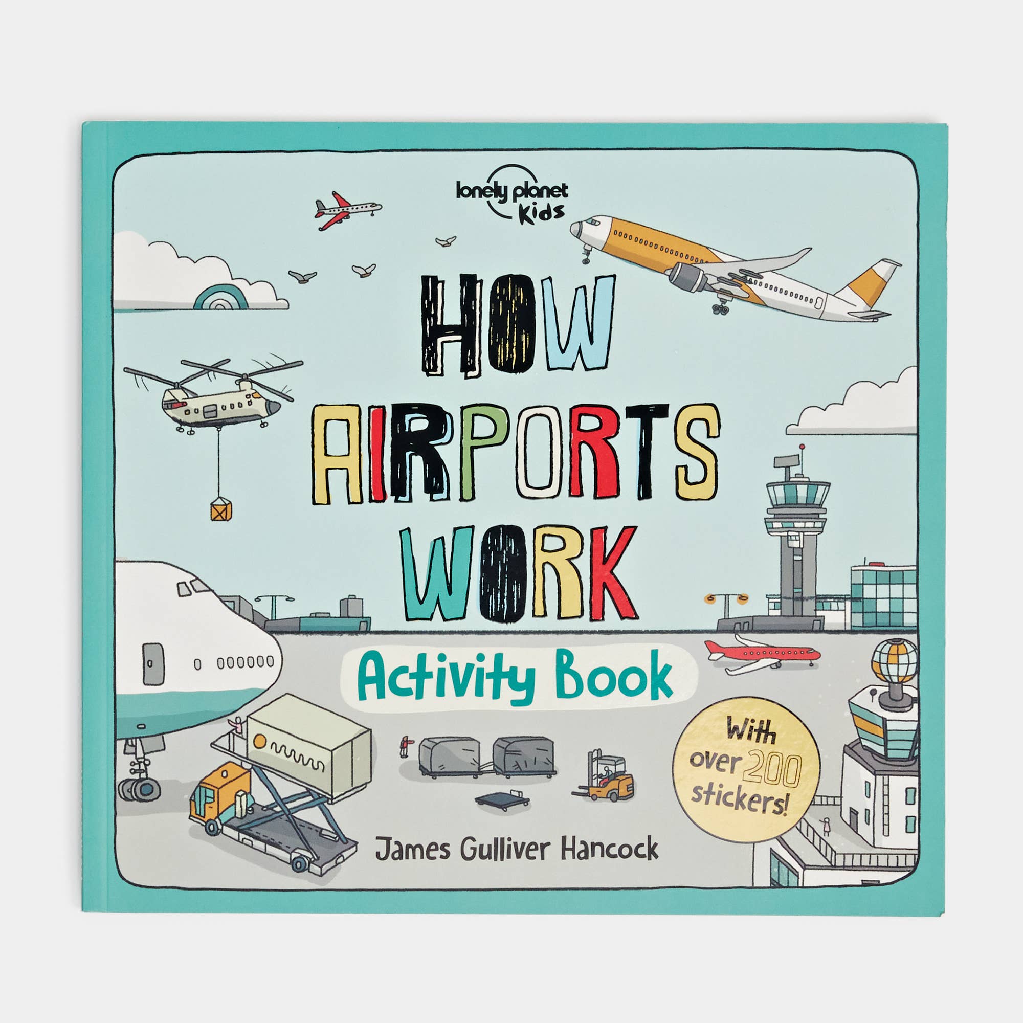 Hachette Book Group - Wholesale Coloring & Activity Book - Kids & Baby - Lonely Planet Kids How Airports Work Activity Book1
