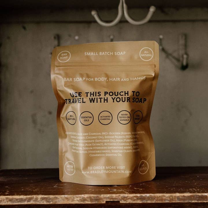 Bradley Mountain - Wholesale Bar Soap - Charcoal Bar Soap - Cedarwood3