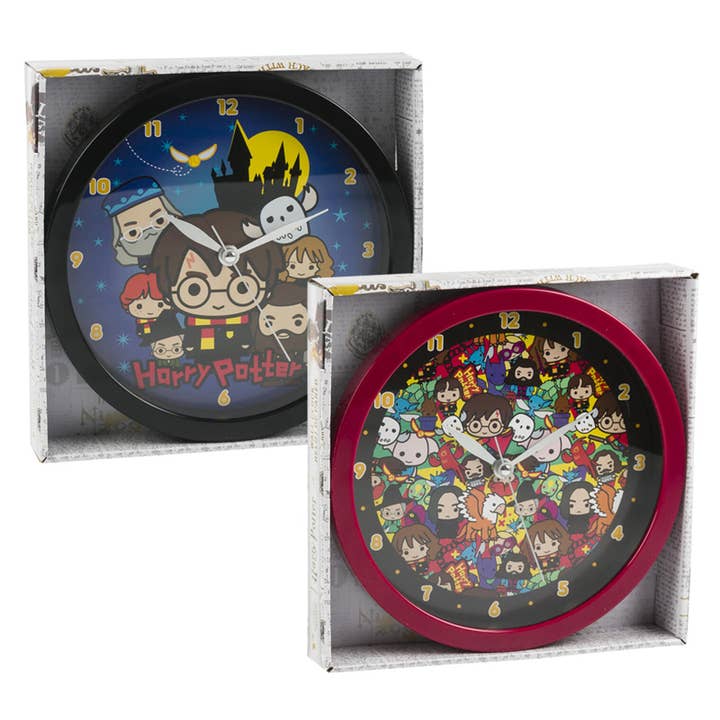 Deluxe Import Trading - Wholesale Wall Clock - Kids & Baby - Harry Potter Wall Clock- 10''- 2 Assortments