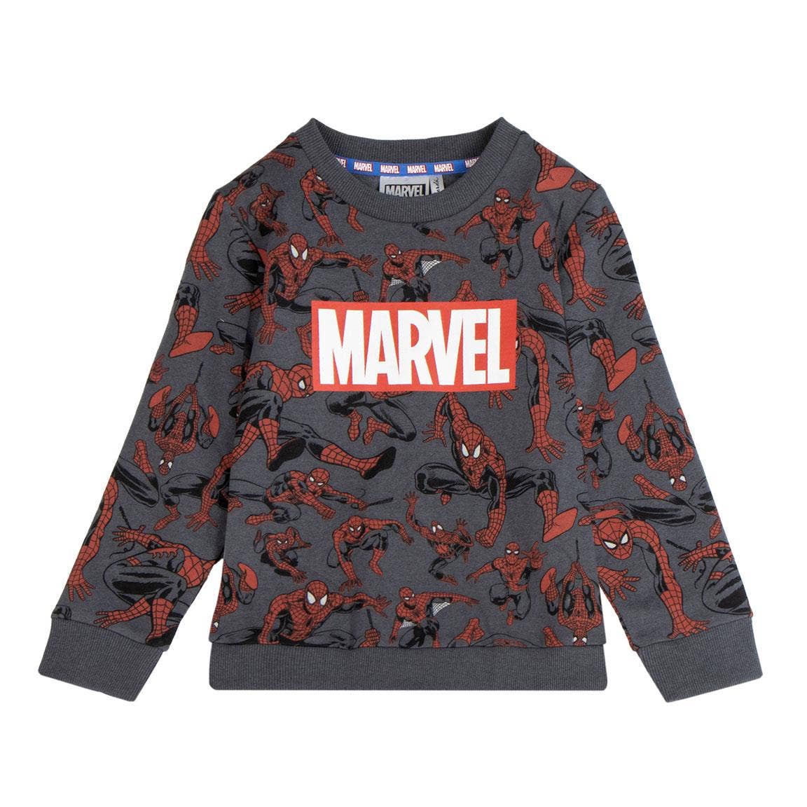 Mastoys, S.L. - Wholesale Sweatshirt - Kids - COTTON BRUSHED SPIDERMAN SWEATSHIRT - 29000029170