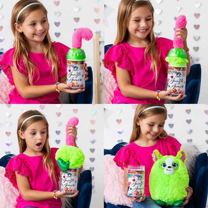 Basic Fun! UK - Wholesale Stuffed/Plush Toy - Kids & Baby - Misfittens Assortment – Cats - Gemstones - Wave 1 - Polybag4