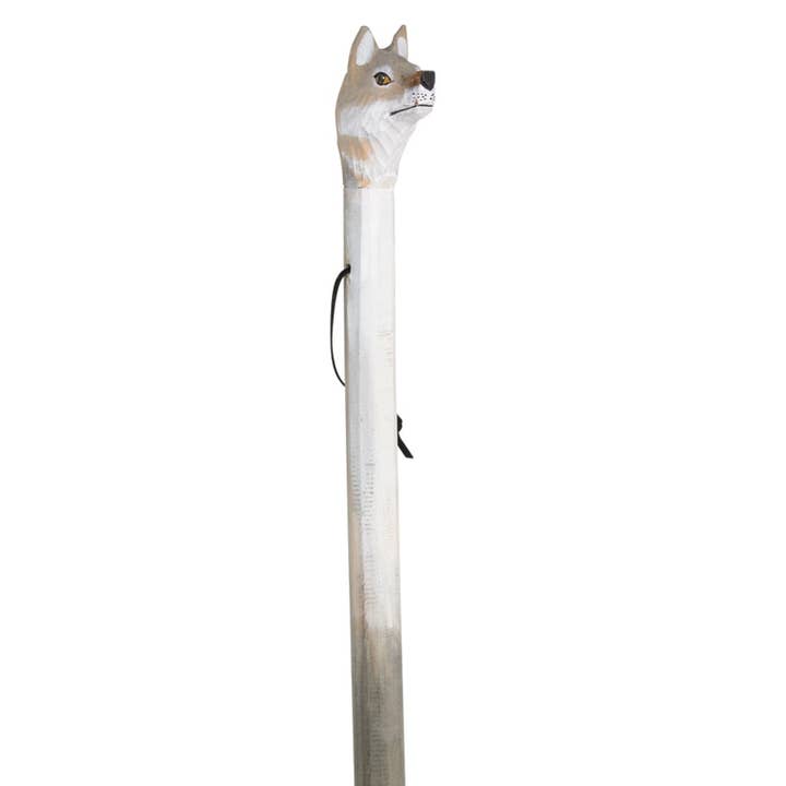 La Luna Bella - Toys - Wholesale Classic Toy - Kids - 48" WOODEN WOLF WALKING STICK LLB kids toys