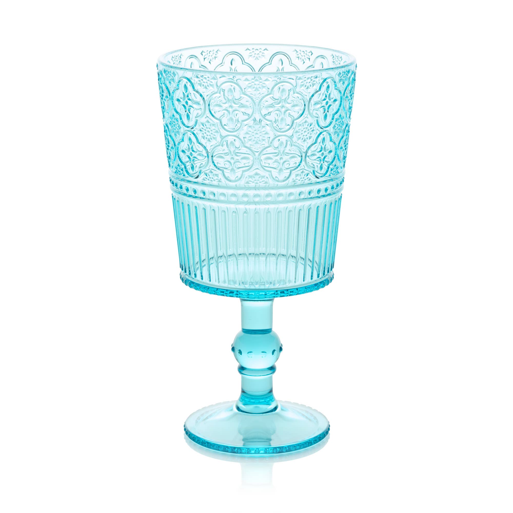 Certified International - Vendita all'ingrosso Bicchiere/tazza - Victoria Aqua Set 6 Calici Acrilici Polivalenti da 414 ml1
