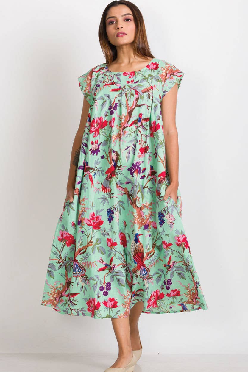 Sevya Handmade – Engroshandel Kaftan - Dame – Ishani-caftan i blød 100 % bomuld4