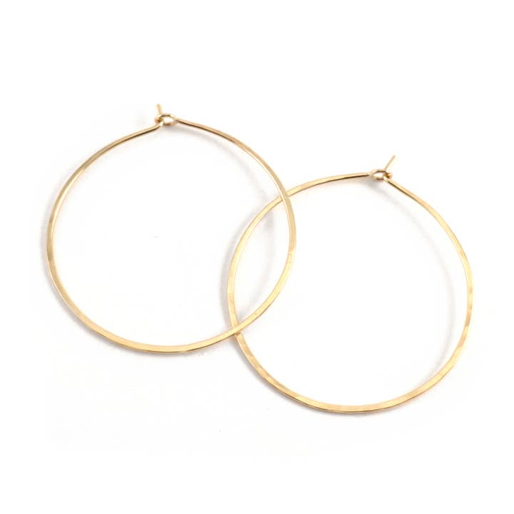 Gold Hoops for wholesale by Alisha Louise Designs