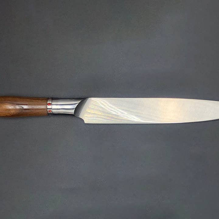 Valnød Hardwood Håndtag - 8 tommer Carving Kni for engroshandel hos Craftstone Knives
