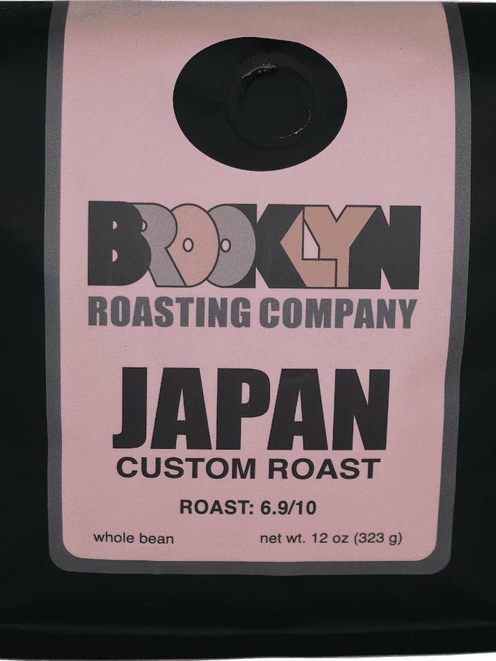 Brooklyn Roasting Company Japan Blend, Fair Trade Whole Bean Coffee 12oz Bag for wholesale by Brooklyn Roasting Company