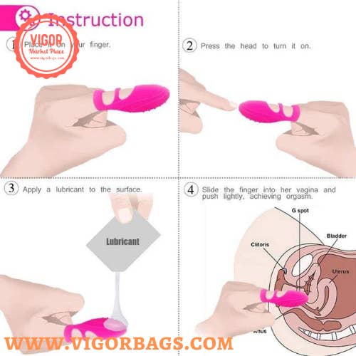 VIGOR - Vente Sex toys - Bang her Vibe with Frisky Finger & G Spot Viber Women Sex4