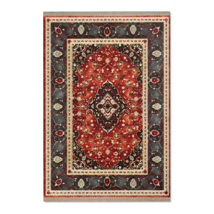 Watercolors by Joshy - Venta al por mayor Alfombra pequeña - Alfombra persa de acuarela The Big Lebowski3