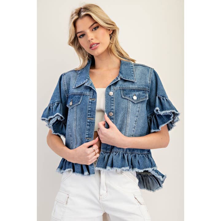 Jaqueta jeans por atacado de STYLE USA