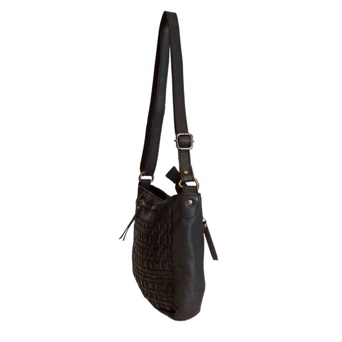 Arrigo - Wholesale Crossbody Bag - Women's - Arrigo Braided Leather Crossbody Shoulder Bag - 4 Colours9