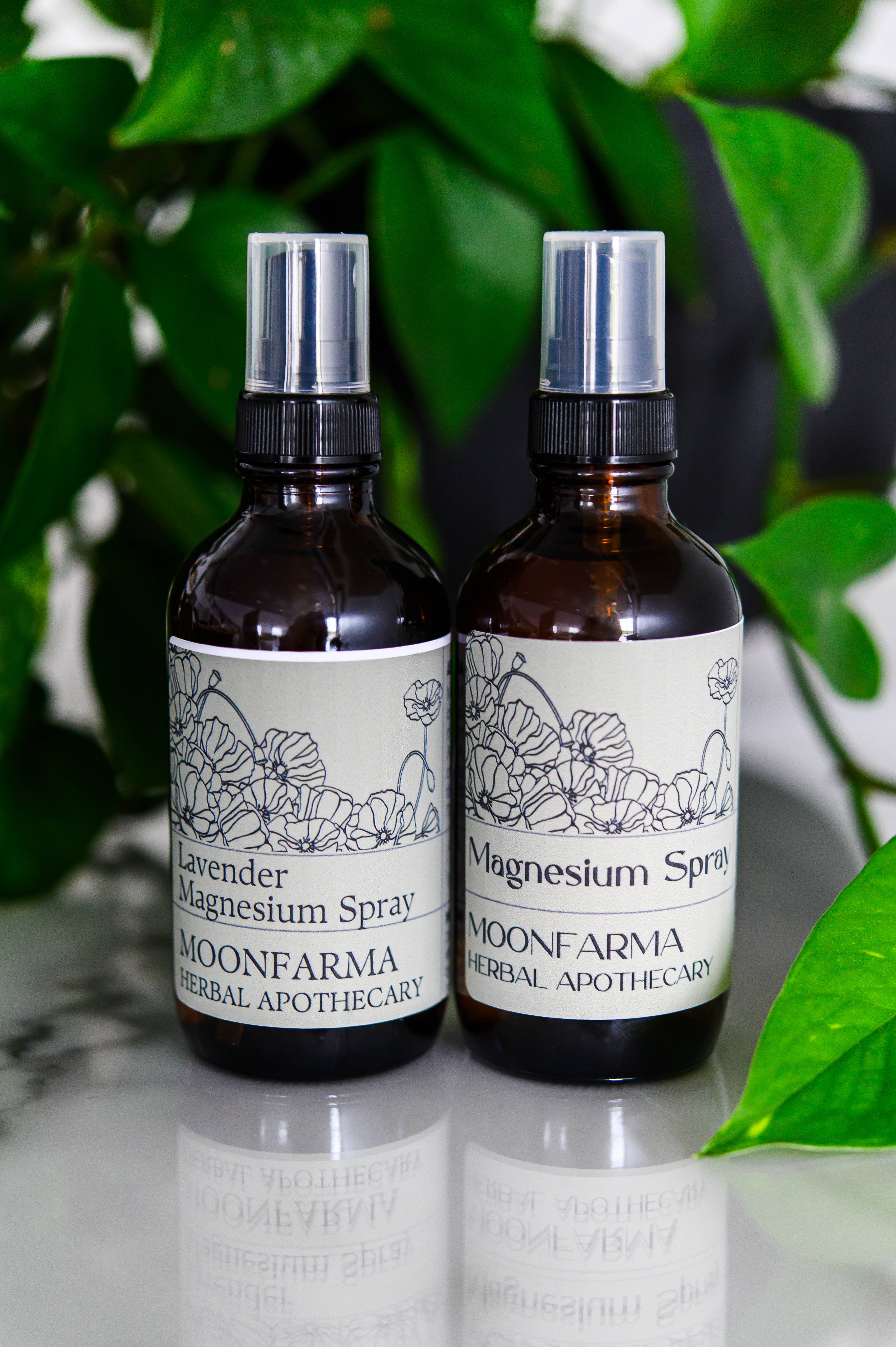 Moonfarma Herbal Apothecary - Wholesale Pain Relief Spray/Cream - Magnesium Spray1