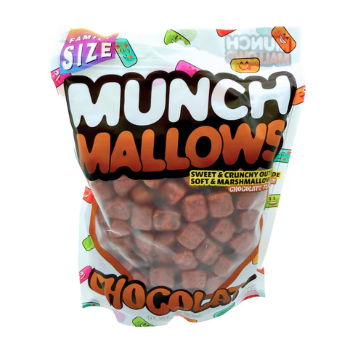 I Got Your Candy - Wholesale Marshmallow - Munch Mallows Chocolate Marshmallow Candy 7oz - 12ct0