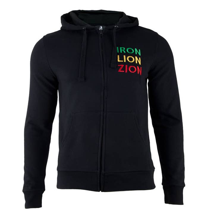 Bob Marley - Lion Men's Zippered Hoodie for wholesale by Official Store