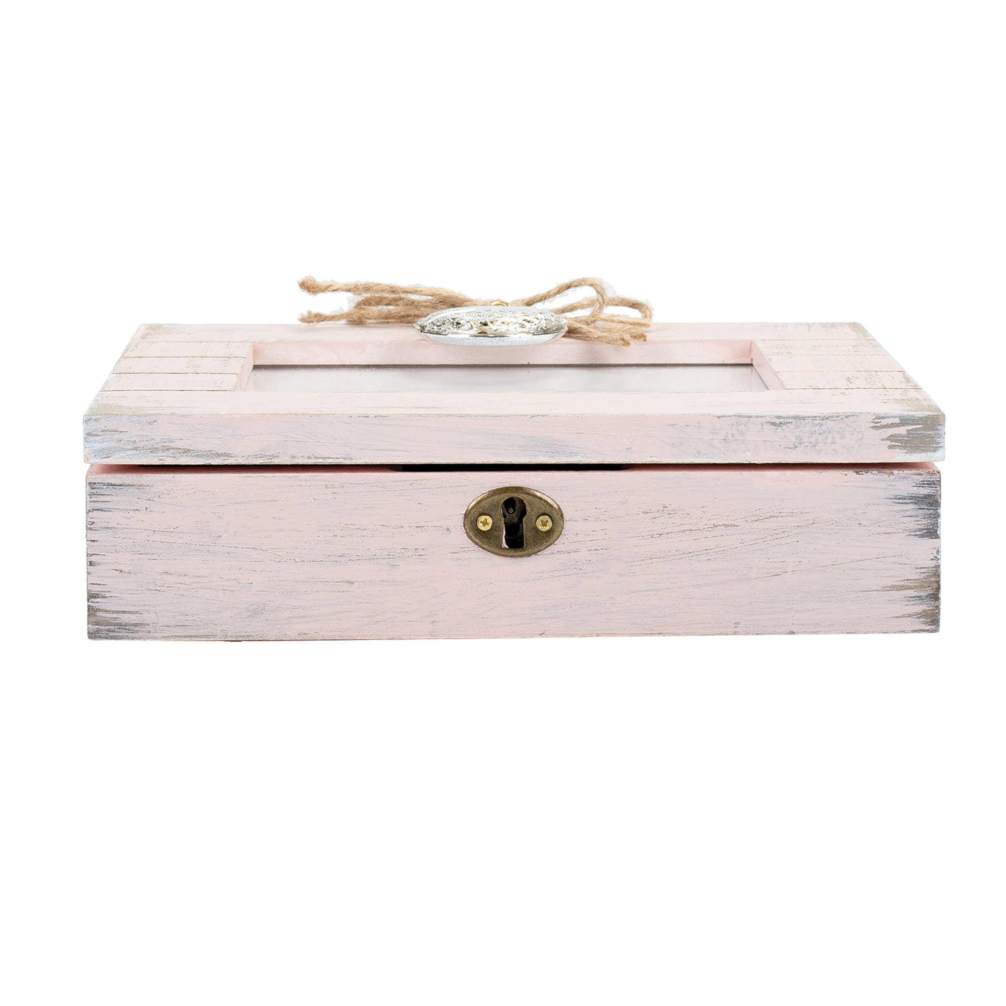 Dicksons – wholesale Prydnadslåda – Medaljong Speldosa Sanna Vänner Hård Rosa3