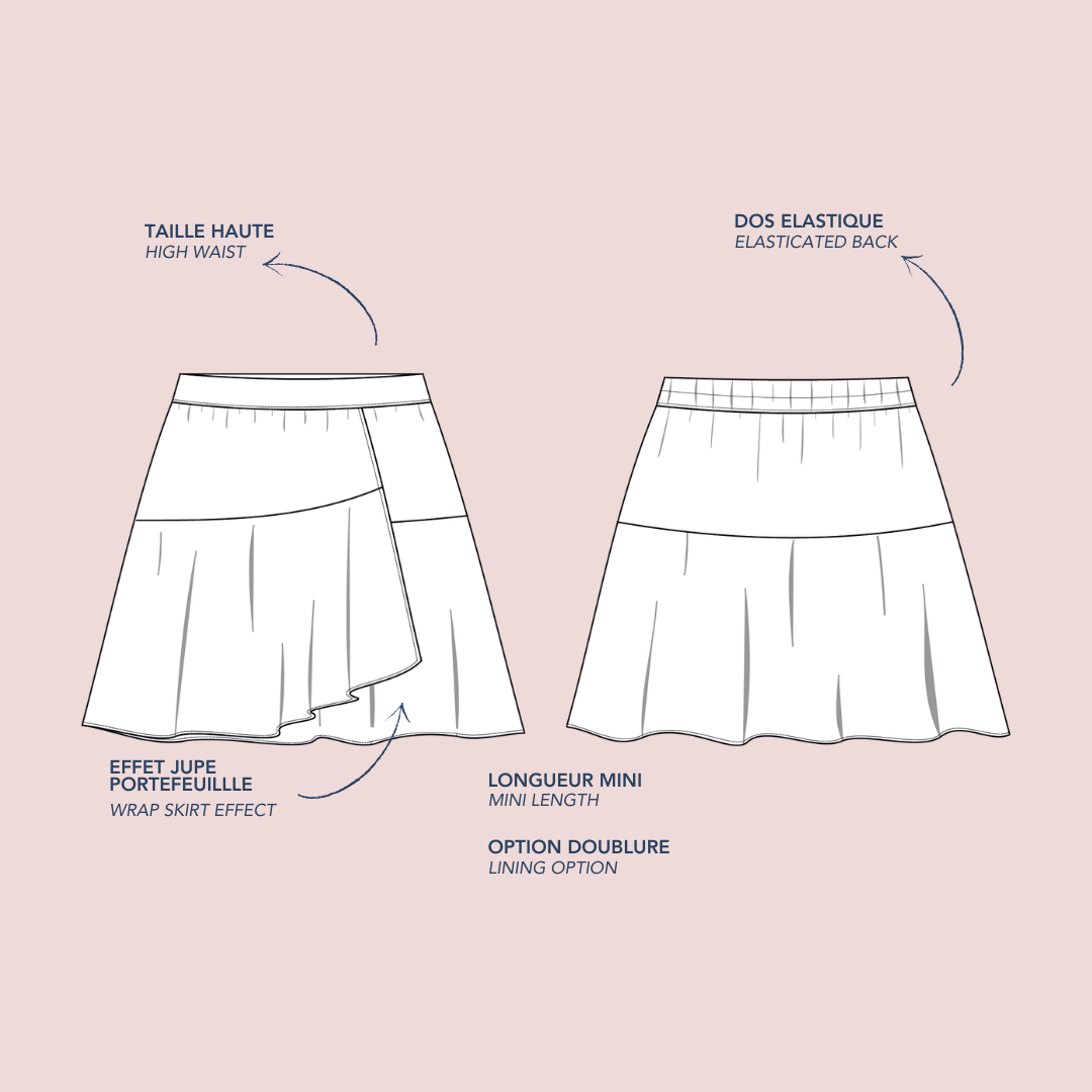 Lise Tailor – wholesale Craft sewing kit – Sewing pattern - Bliss - sold individually1