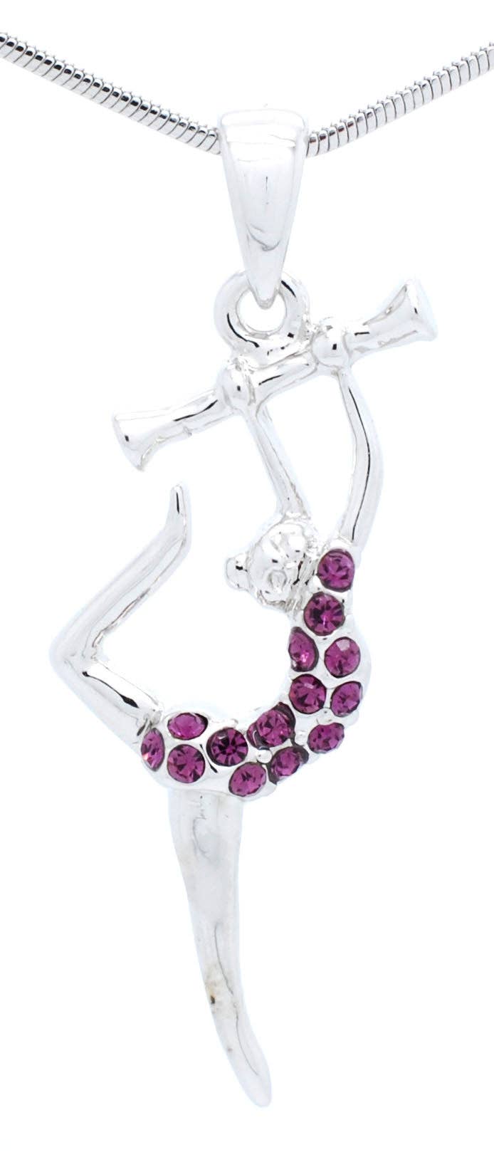 Fan Star Jewelry - Wholesale Pendant/Charm Necklace - Twirling Girl Necklace11