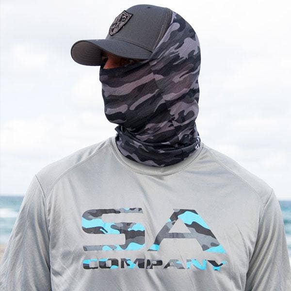 Soul of Adventure - Wholesale Neck Gaiter/Snood - Men's - Neck Gaiter - Grey Military Camo