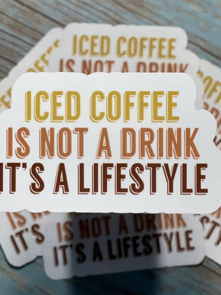 Iced Kaffe Livsstil for engroshandel hos The Kailani Collective
